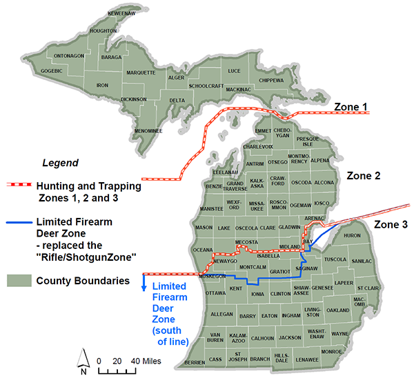 Legal firearms for muzzleloader season varies based on zones - Michigan ...